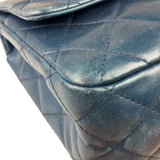 Chanel Blue Reissue 225 Double Flap Bag 1991