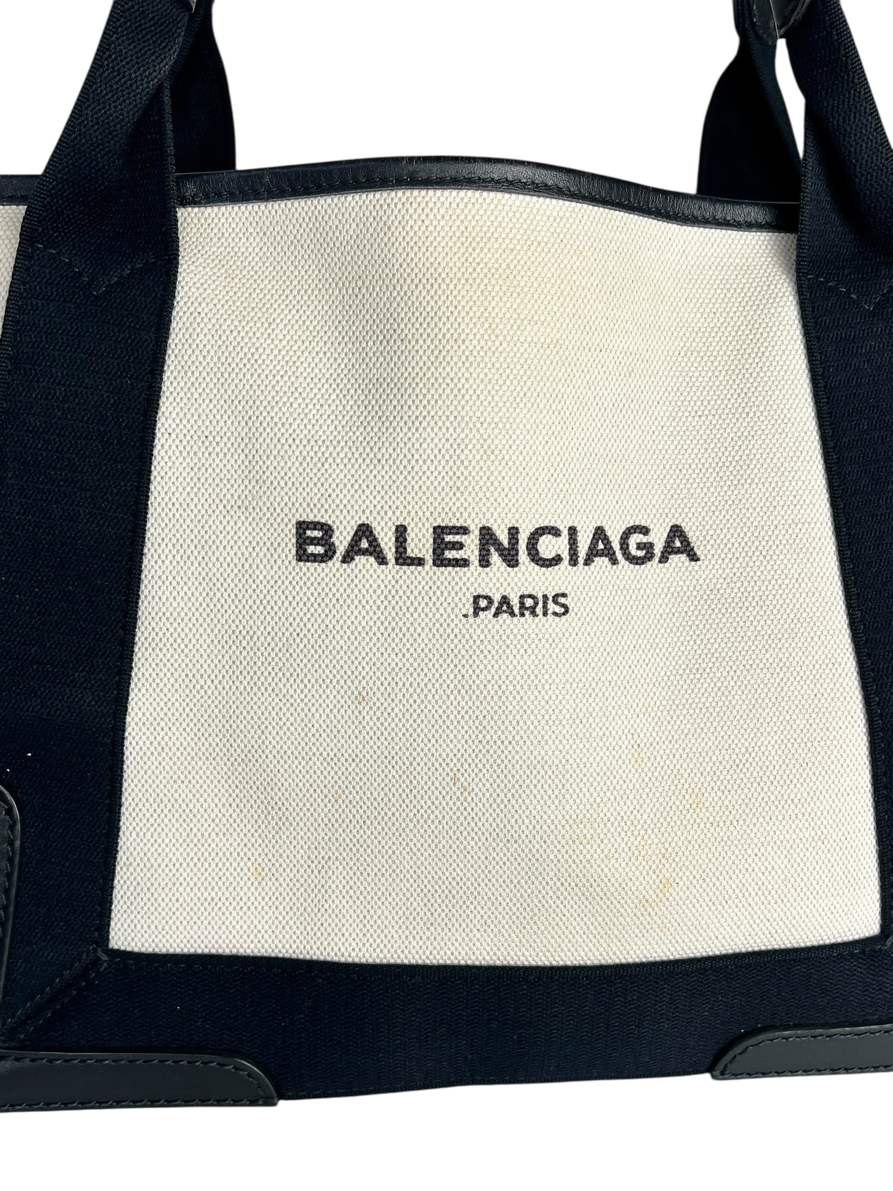 Balenciaga Black Cabas Tote Bag