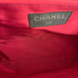 Chanel Red Patent Chocolate Bar Chain Flap Bag 2000