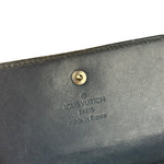 Louis Vuitton Vintage Dark Grey Matte Vernis Wallet