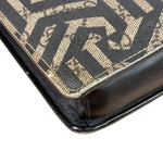Gucci Beige/Black GG Caleido Web Zip Crossbody Bag