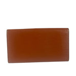 Louis Vuitton Orange Epi Leather Sarah Long Flap Wallet