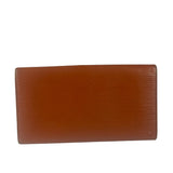 Louis Vuitton Orange Epi Leather Sarah Long Flap Wallet