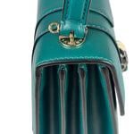 BVLGARI Serpenti Forever Mini Top Handle Bag Green