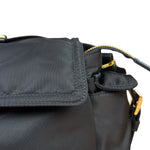 Prada Black Explore Re-Nylon Medium Shoulder Bag