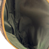 Christian Dior Vintage Green Trotter Saddle Pochette
