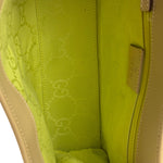 Gucci Beige Leather Piston Lock Jackie Hobo Bag