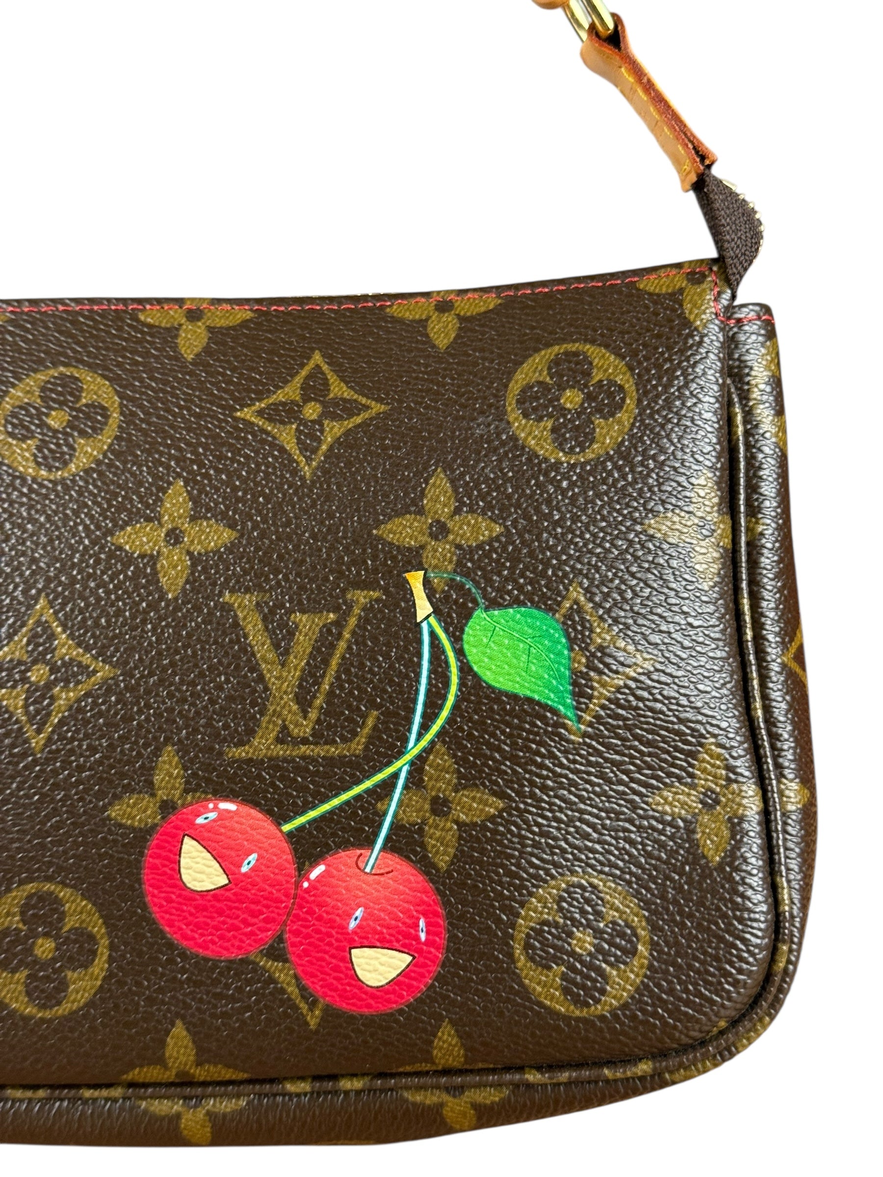 Louis Vuitton Murakami Monogram Cherry Pochette