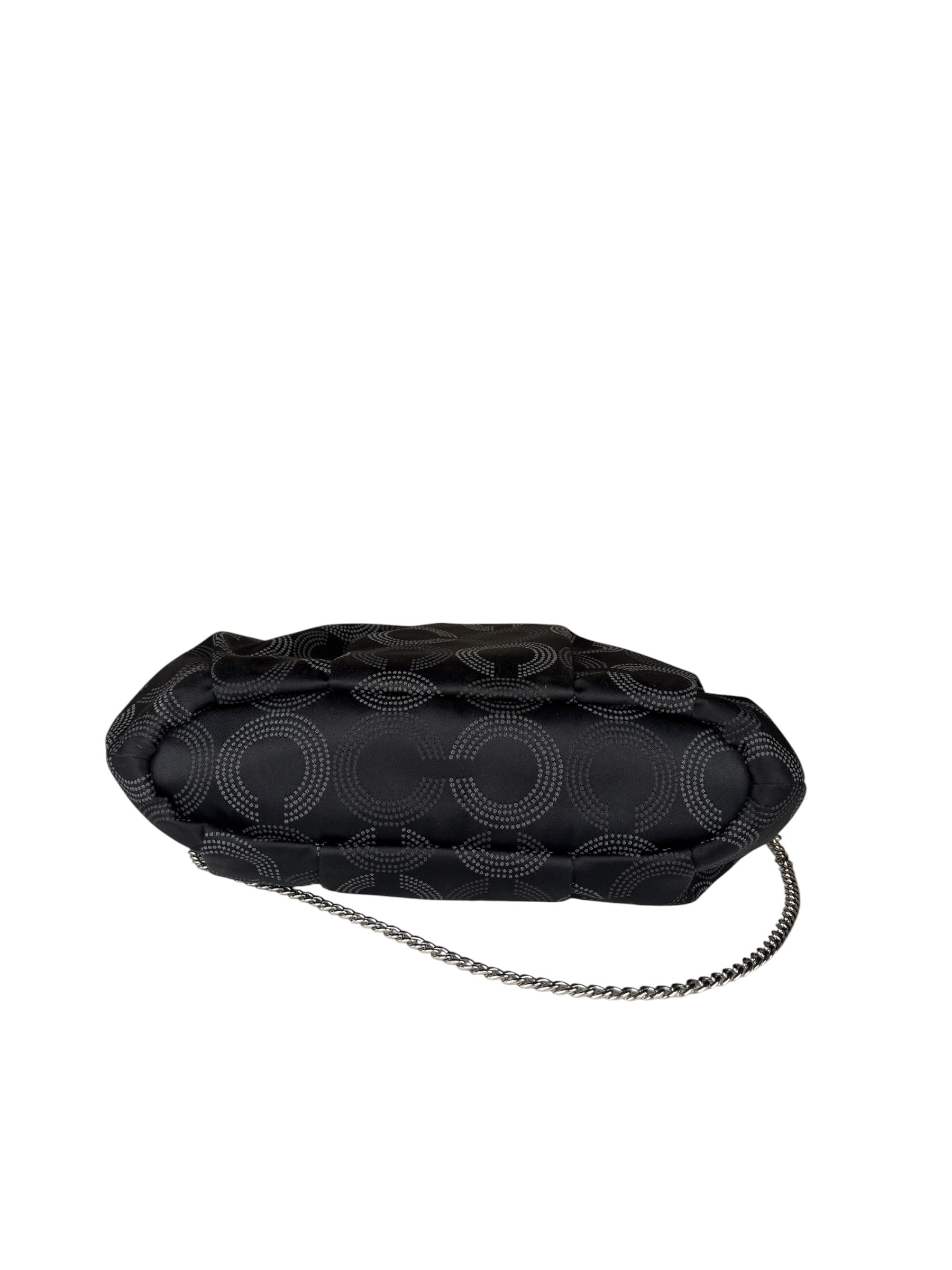 Coach Vinatge Madison Dotted Op Art Sophia Satchel Two-Way Bag