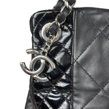 Chanel Black Quilted Leather Tote Bag 2014