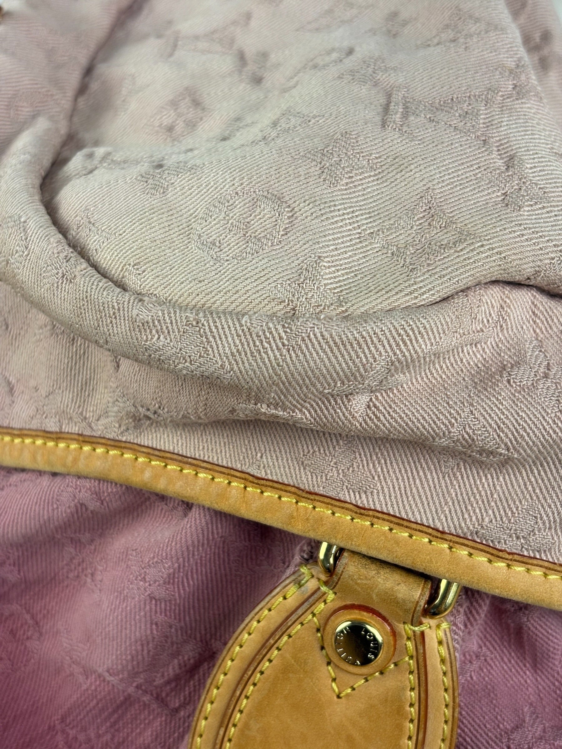Louis Vuitton Bicolor Denim Monogram Sunshine Crossbody Bag