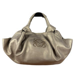 Loewe Metallic Beige Nappa Aire Handbag