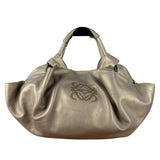 Loewe Metallic Beige Nappa Aire Handbag