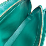 Chanel Green Lambskin Shoulder Bag 2018