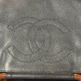 Chanel CC Caviar Wooden Ring Tote 2002