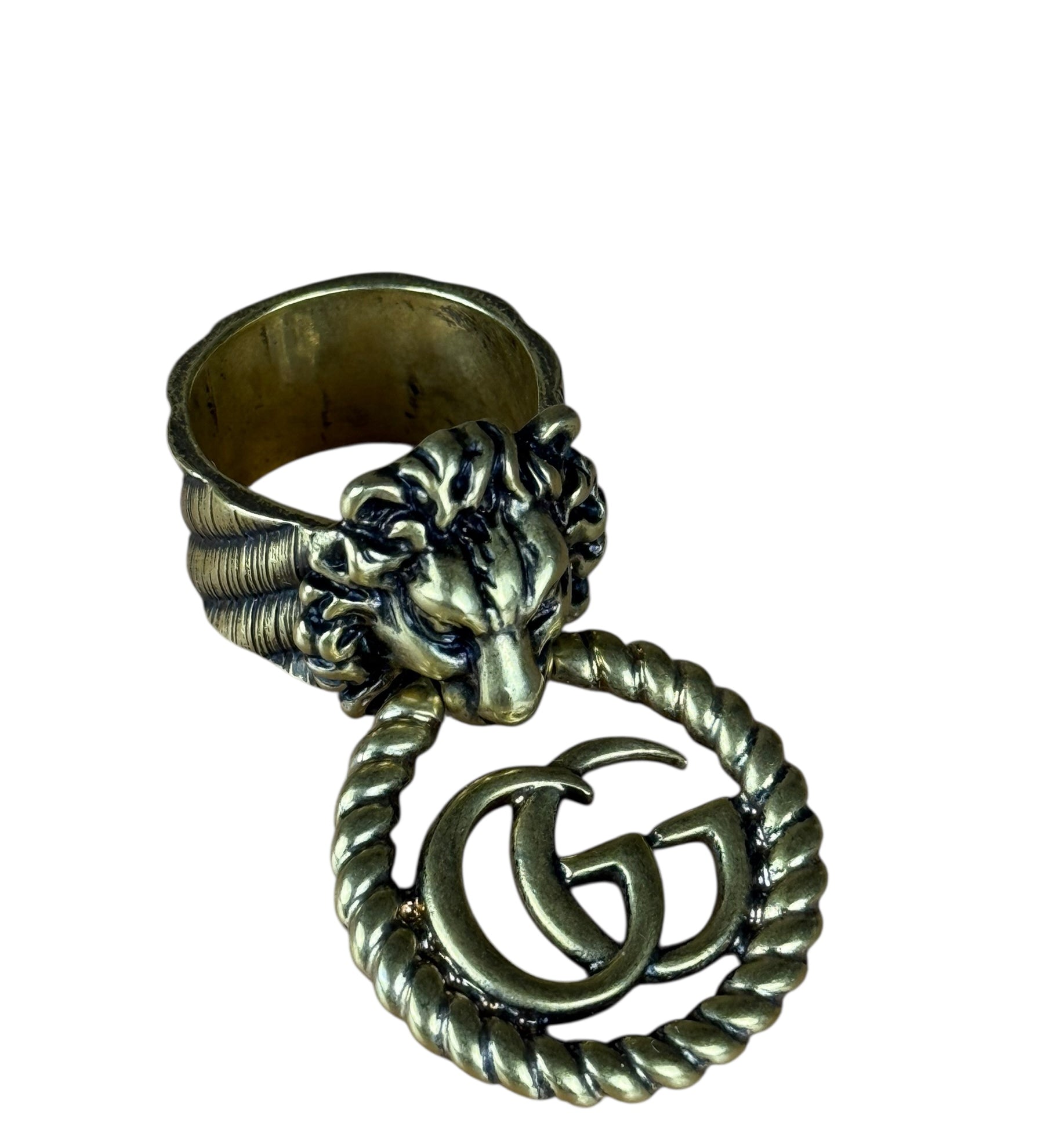 Gucci Lion Head Ring