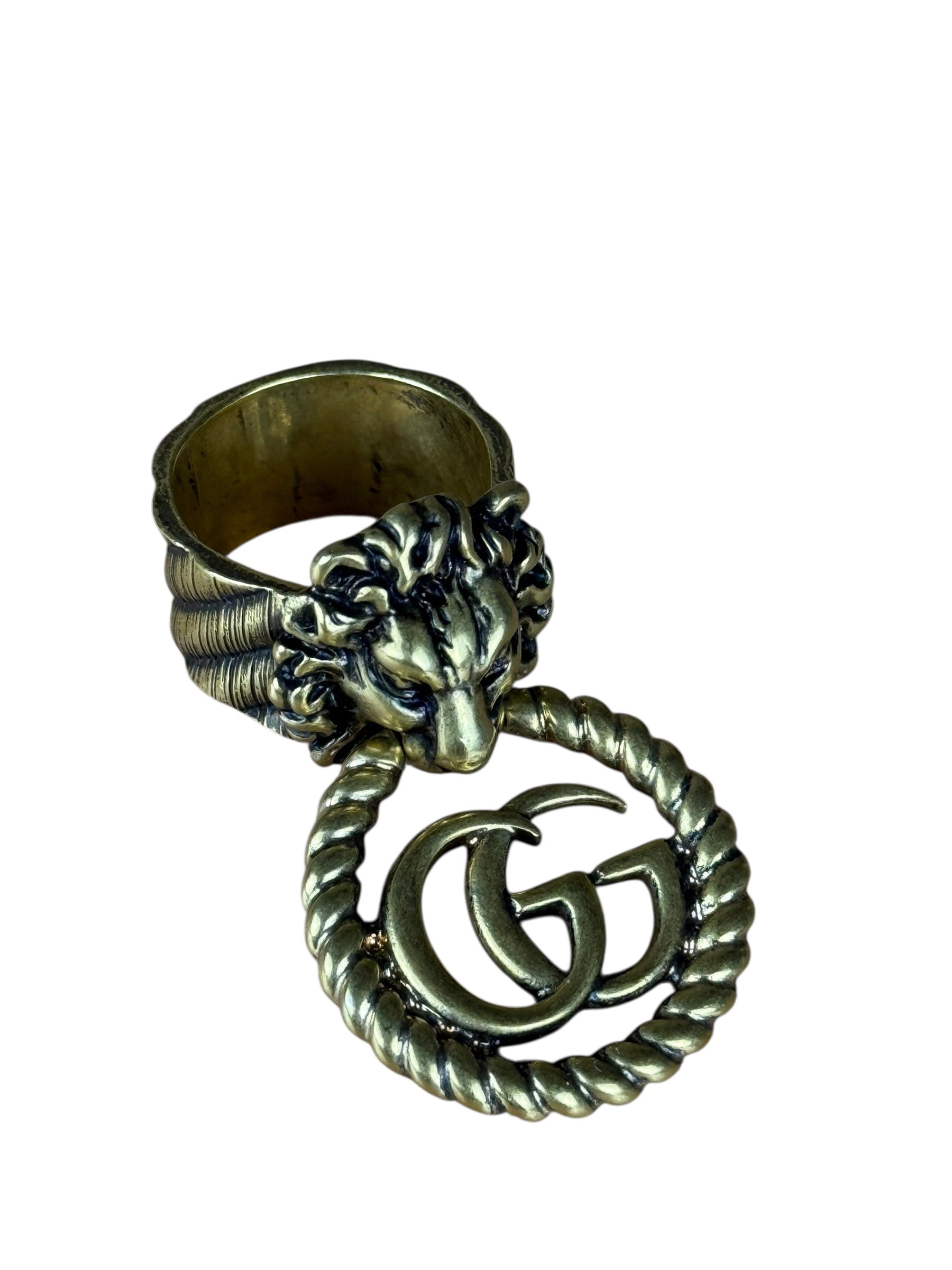 Gucci Lion Head Ring