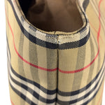 Burberry Vintage Nova Check Canvas Shoulder Tote