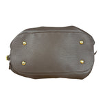 Louis Vuitton Brown Leather Mahina Hobo Bag