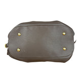 Louis Vuitton Brown Leather Mahina Hobo Bag
