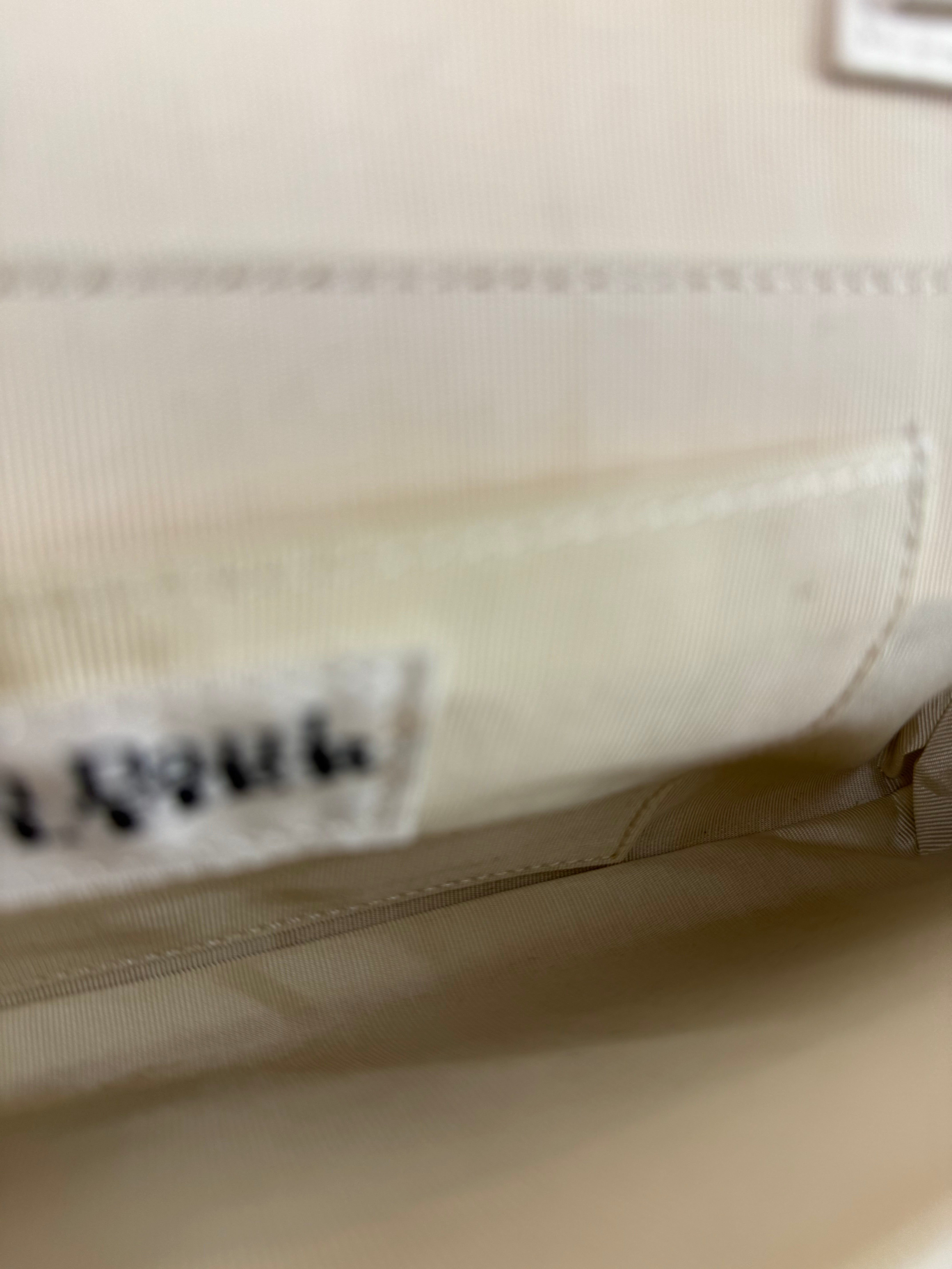 Jean Paul Gautier White Patent Leather Clutch Wallet