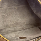 Louis Vuitton Chocolate Calfskin Sofia Coppola Duffel Bag