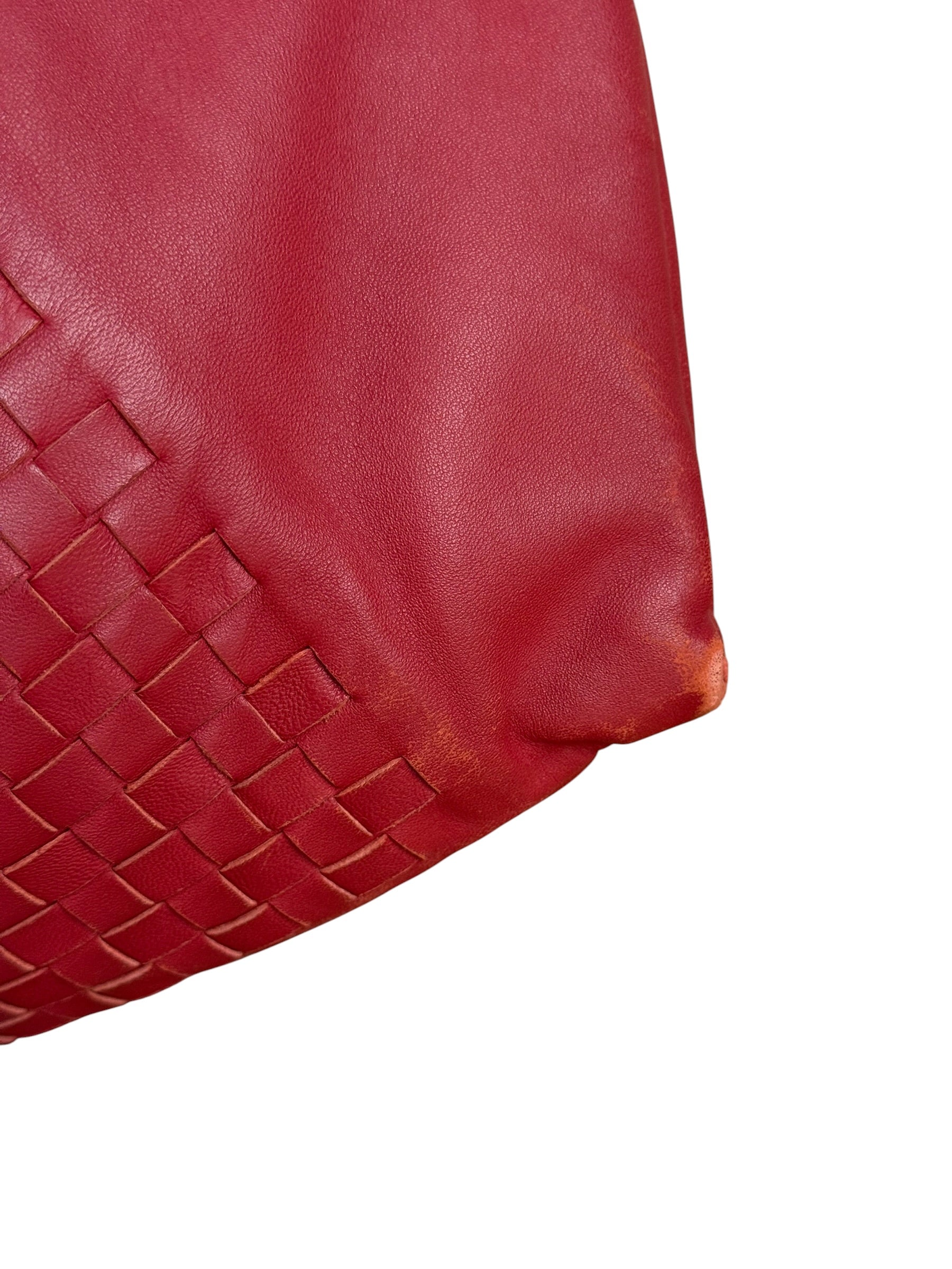 Bottega Veneta Brown Intrecciato Shoulder Bag