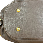 Louis Vuitton Brown Leather Mahina Hobo Bag