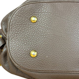 Louis Vuitton Brown Leather Mahina Hobo Bag
