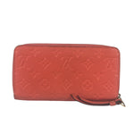 Louis Vuitton Pink Empreinte Leather Long Wallet