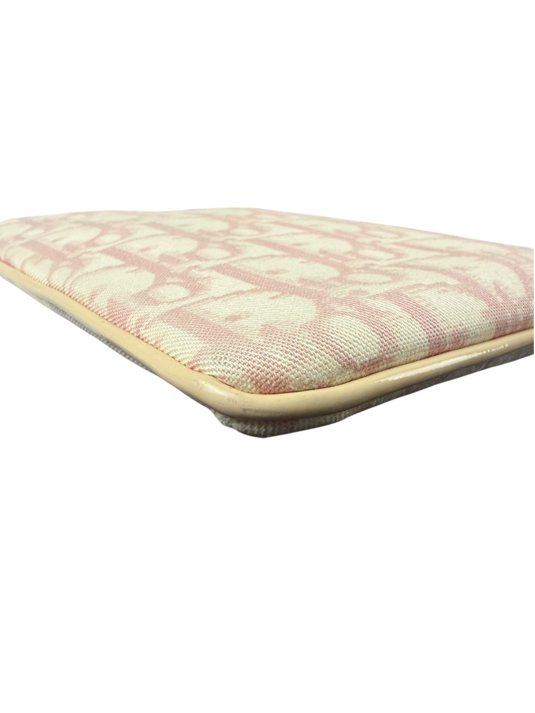 Dior Trotter Pink Canvas Crossbody Pouch
