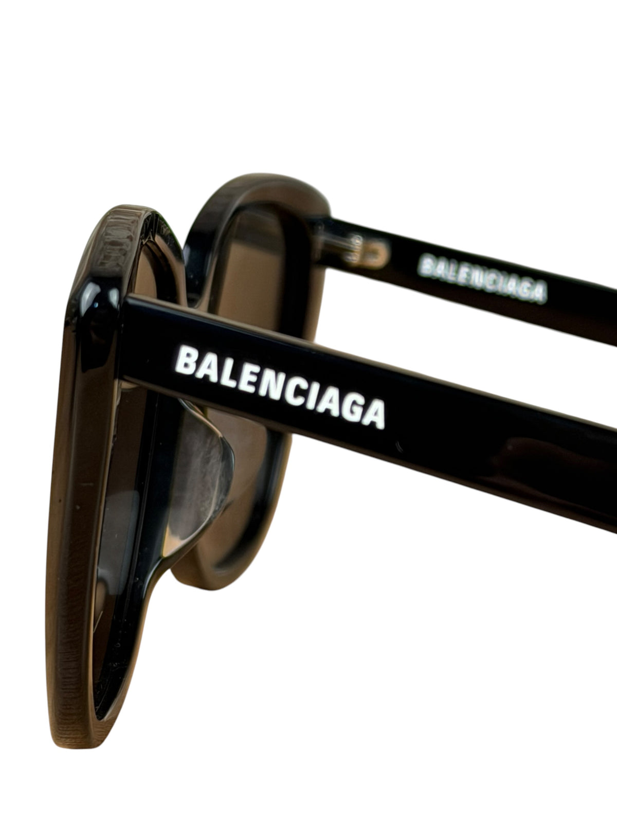 Balenciaga Black/Grey BB0175SA Alternative Fit Square Sunglasses