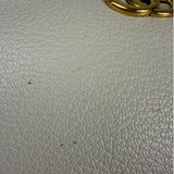 Gucci White Aphrodite Leather Shoulder Bag