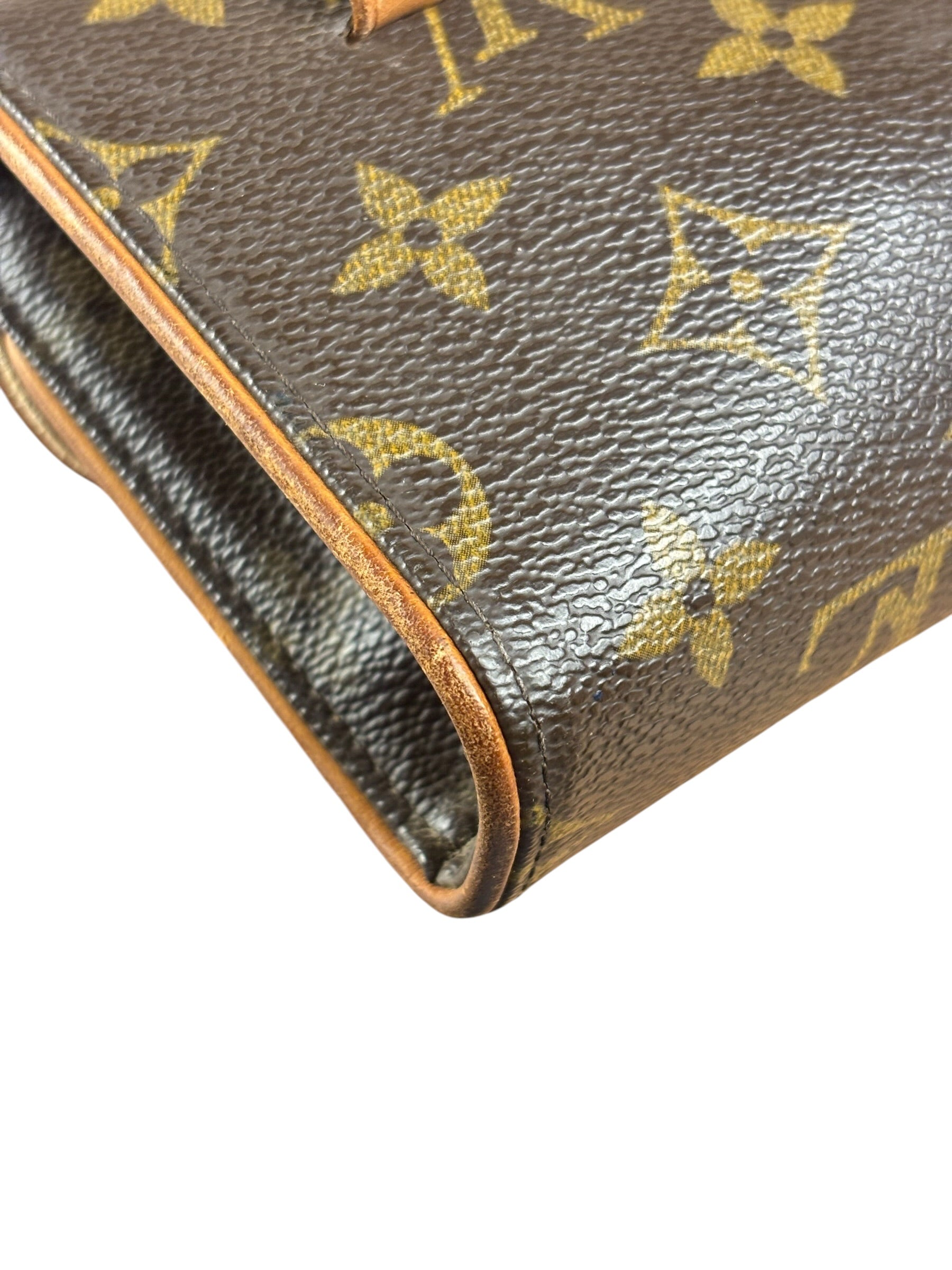 Louis Vuitton Monogram Mini Twin Florentine Waist Pochette