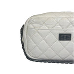 Chanel White Quilted Mini Reissue Camera Bag 2018