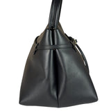 Manu Atelier Black Leather Le Cambon 35 Tote