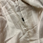 Modéle Chombert Leather Fur Lined Coat Ivory