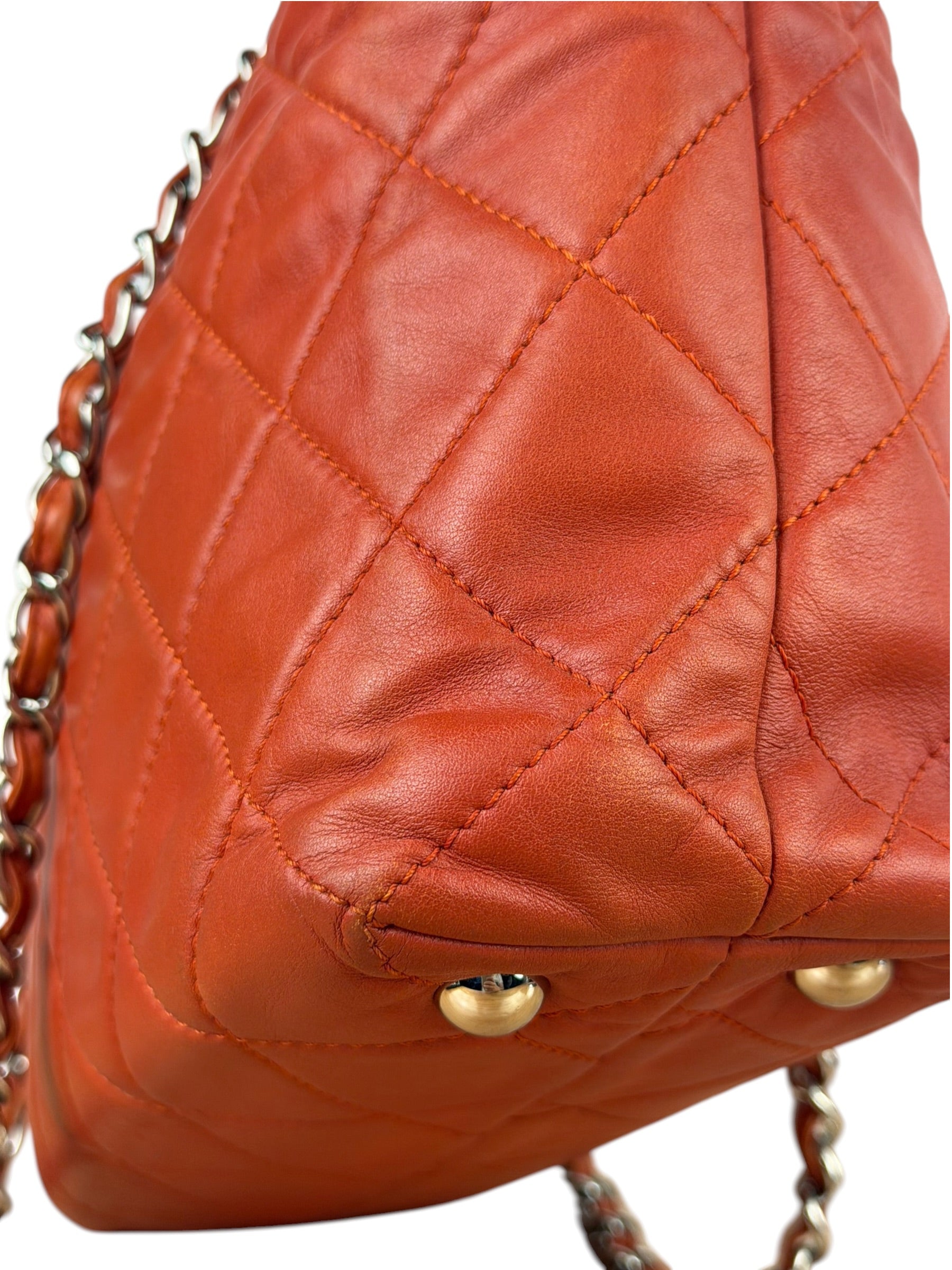 Chanel Quilted Lambskin In The Business North/South Tote 2010
