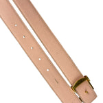 Louis Vuitton Peach/Monogram LV Initiales 30MM Reversible Belt