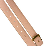 Louis Vuitton Peach/Monogram LV Initiales 30MM Reversible Belt