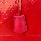 Louis Vuitton Apple Red Vernis Alma Handbag GM