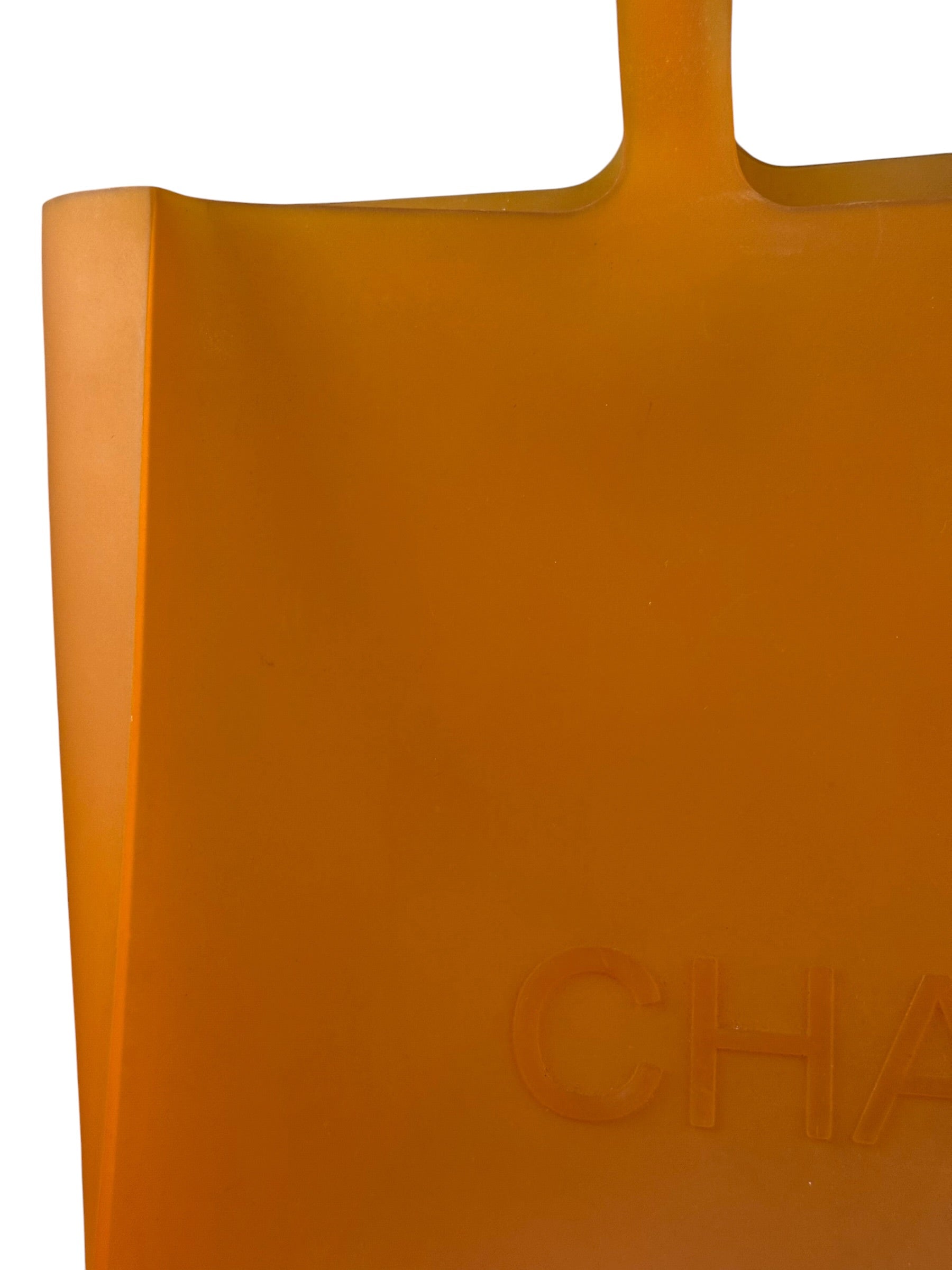 Chanel Orange Jelly Tote