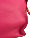 Saint Laurent Classic Y Cabas Fuchsia 2Way Handbag