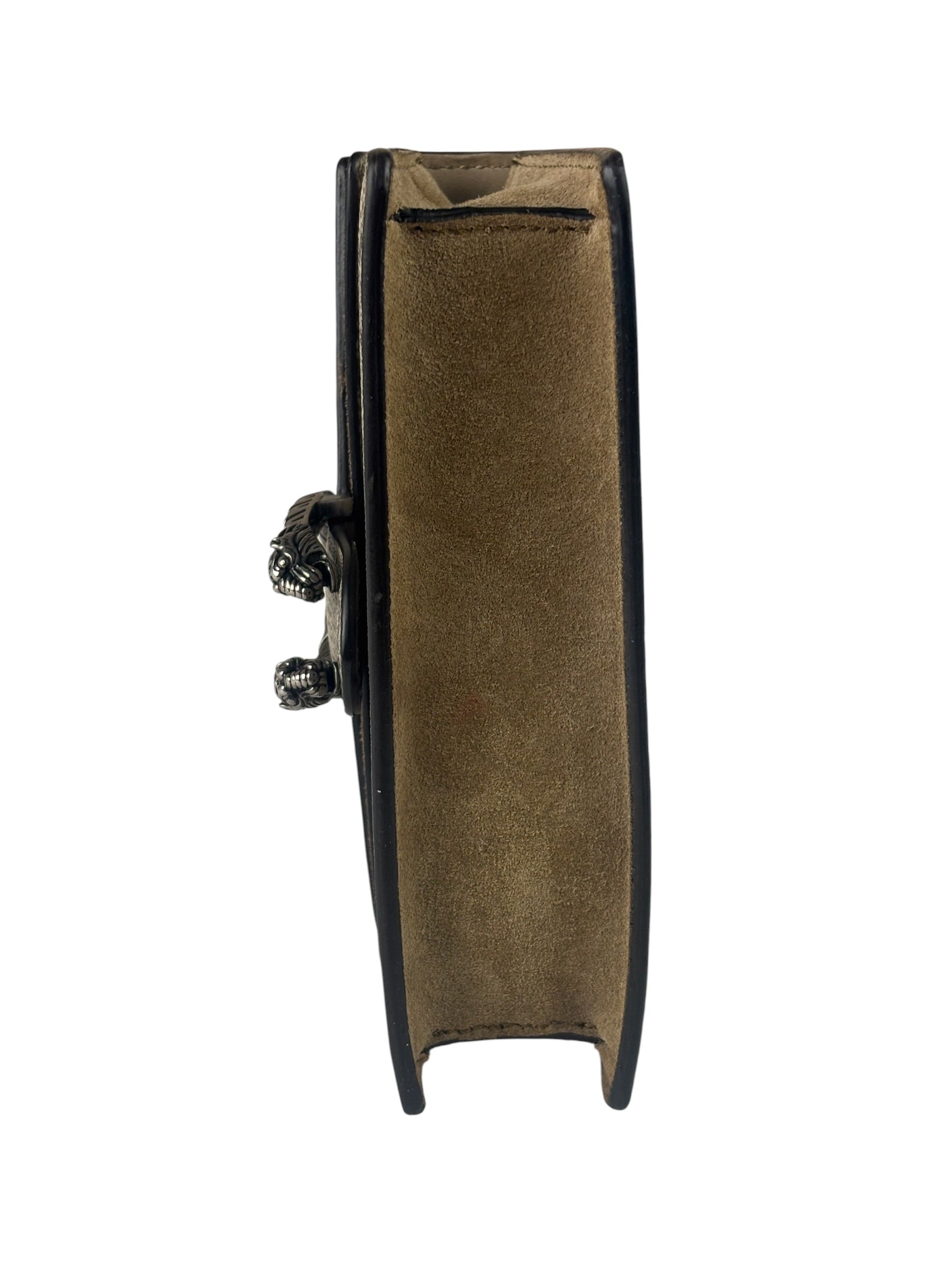 Gucci Beige GG Supreme Nano Dionysus Shoulder Bag