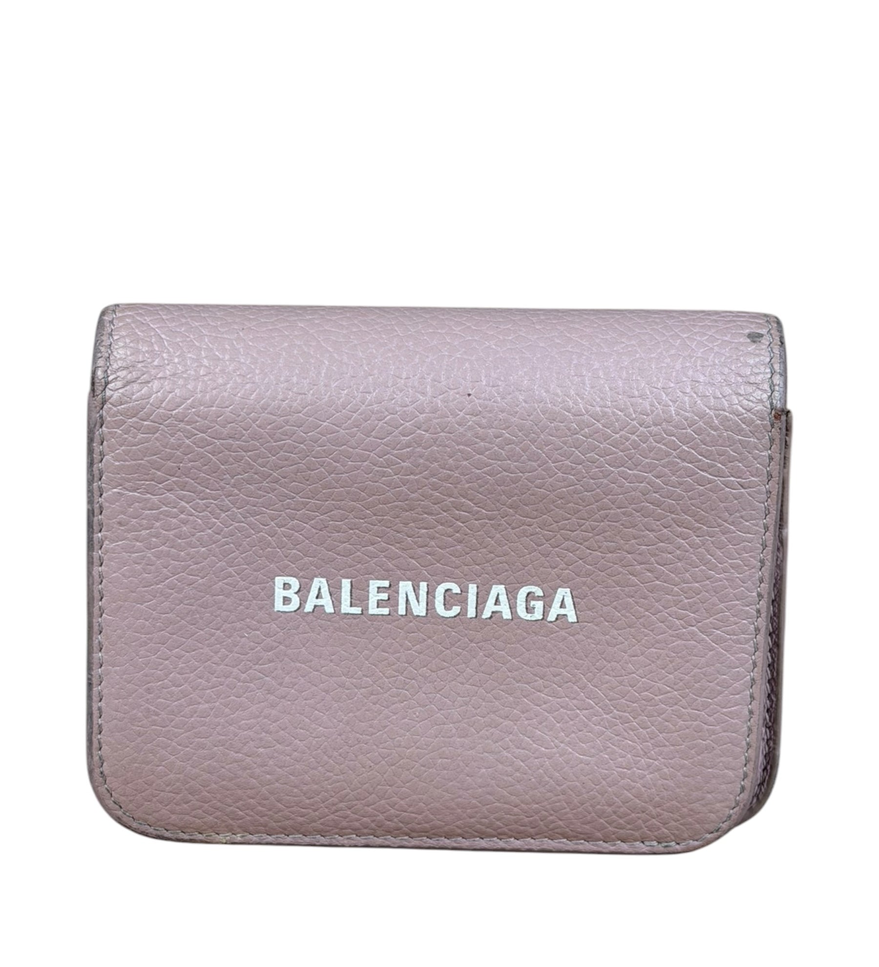 Balenciaga Power Pink Cash/Coin/Card Flap Holder