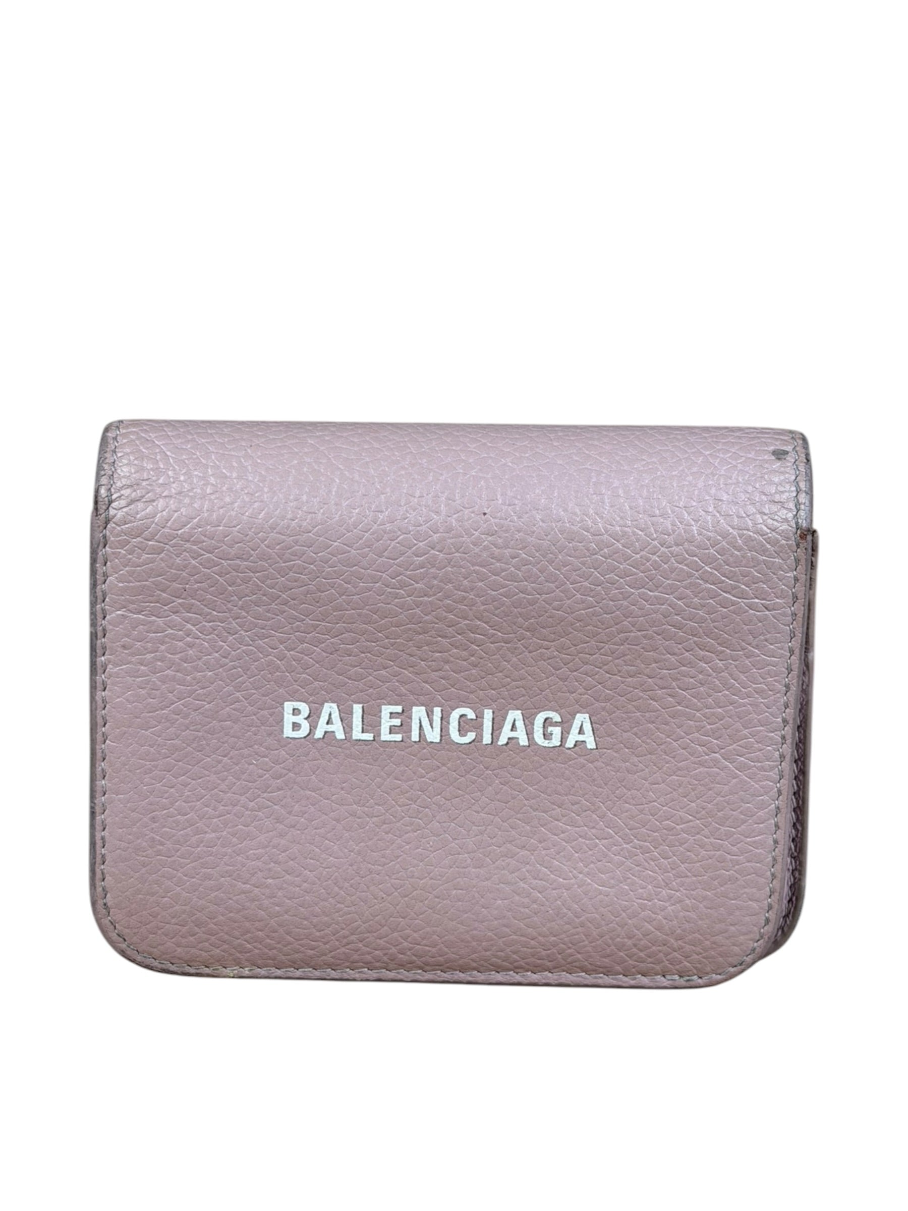 Balenciaga Power Pink Cash/Coin/Card Flap Holder