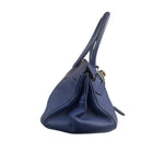 Hermes Blue Clemence Leather JPG Birkin 42 Palladium 2006