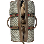 Gucci GG Vintage Coated Canvas Boston Bag