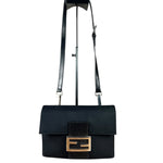 Fendi Nylon FF Baguette Shoulder Bag