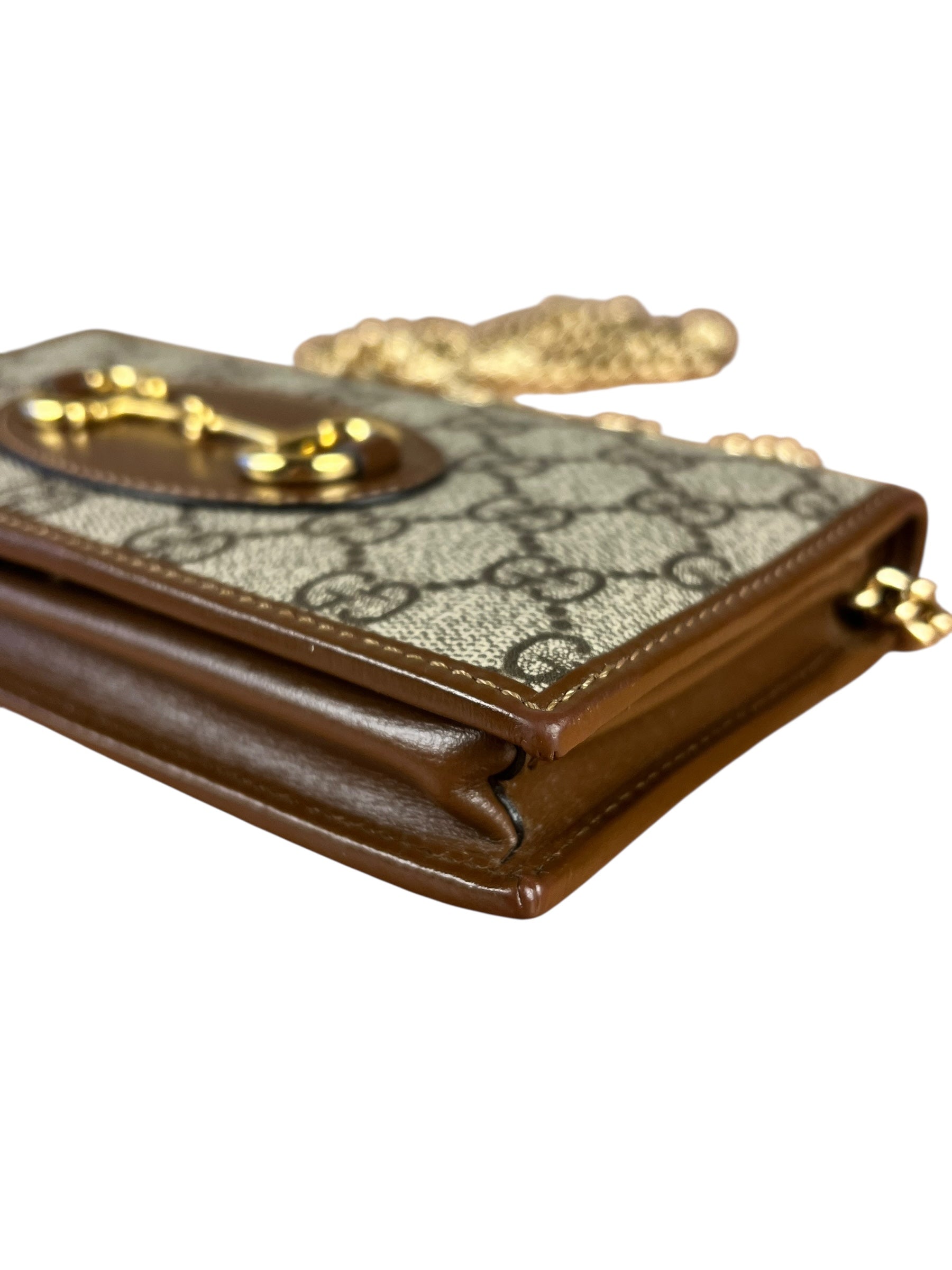 Gucci GG Horsebit 1955 Wallet on Chain